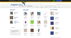 Desktop Screenshot of magnahobby.hu