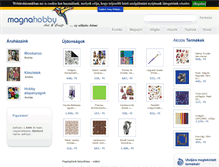 Tablet Screenshot of magnahobby.hu